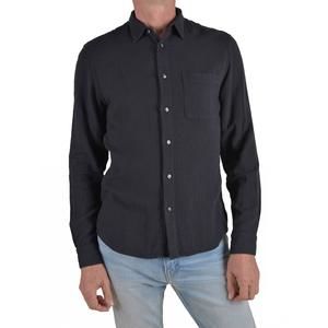 NEW HIROSHI KATO ripper shirt in gauze black